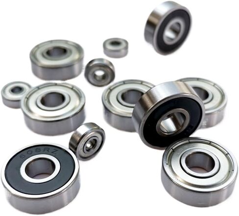 10Pcs Bearing 603 604 605 606 607 608 609 623 624 625 626 627 628zz 2RS Deep Groove Ball Bearing(608 2RS 8x22x7mm) in Saudi Arabia