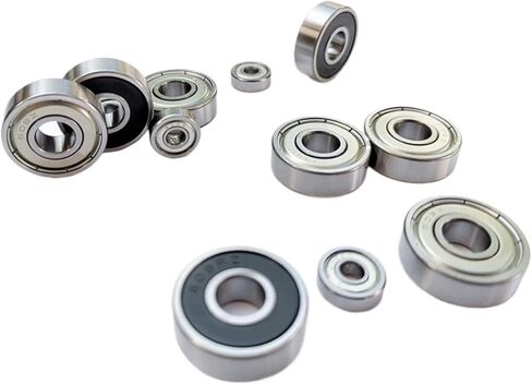10Pcs Bearing 603 604 605 606 607 608 609 623 624 625 626 627 628zz 2RS Deep Groove Ball Bearing(608 2RS 8x22x7mm) in Saudi Arabia