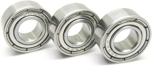 10Pcs 695ZZ Bearing 5x13x4 R1350ZZ Deep Groove Ball Bearing 5 * 13 * 4 Miniature Bearing 619/5ZZ 693 694 696 697 698 699 L1350 Z ZZ(697ZZ 7x17x5mm) in Saudi Arabia