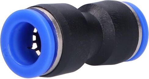 Straight Push in Connector, 50Pcs Pneumatic Reducing Connector, Stainless Steel 360 Degrees Rotated Straight Push in Reducer Fittings, Butt Terminals in Saudi Arabia