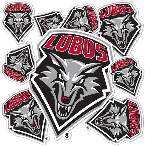 Desert Cactus University of New Mexico Sticker Lobos Unm Lobos Vinyl Scal in Saudi Arabia