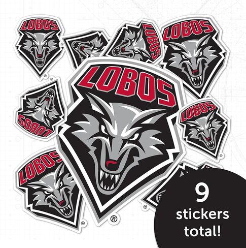 Desert Cactus University of New Mexico Sticker Lobos Unm Lobos Vinyl Scal in Saudi Arabia
