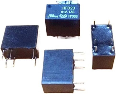 RELAY HFD23F-012-1ZS JRC-23F HFD23F 012-1ZS 12VDC DC12V 12V 2A DIP6 5PCS in Saudi Arabia