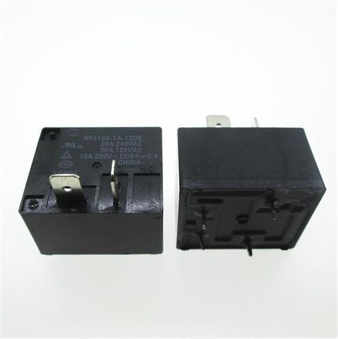 Power 12V Relay HF2160-1A-12DE HF21601A12DE 12VDC DC12V 12V 30A 240VAC 4PIN 5PCS in Saudi Arabia