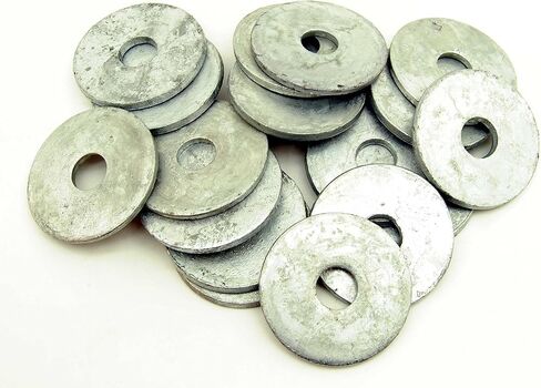 Galvanized 3/4" x 3" Heavy Dock Washer, 1/4" Thick, 3" Diameter HDG in Saudi Arabia