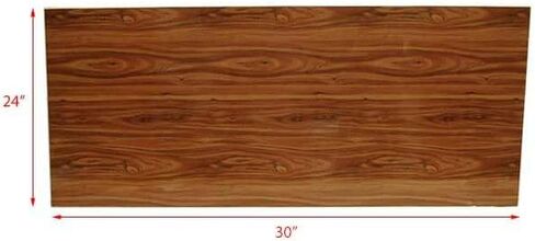 Boat Blank Dash Panel Sheet Material | 30 x 24 Inch Acrylic Woodgrain in Saudi Arabia