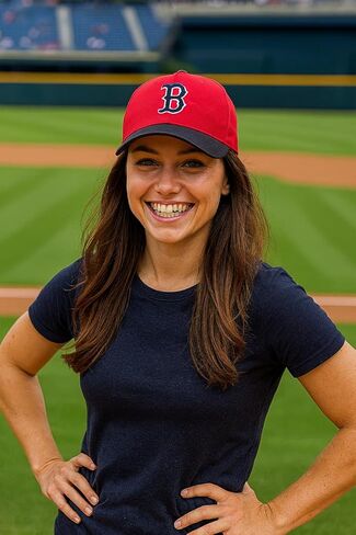 Boston Baseball Navy/Red Hat Classic Primary Team Logo Logo Sox MVP Sports. in Kuwait