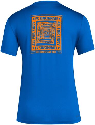 adidas Women's FC Cincinnati Local Warp Pre-Game Short Sleeve T-Shirt in Saudi Arabia