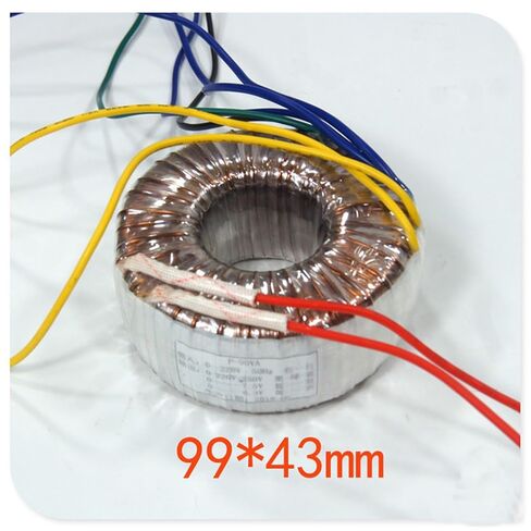 1PCS 90W محول Toroidal النحاسي النقي 0-220-250V in Kuwait