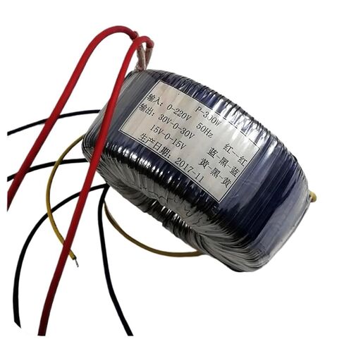1PCS 300W محول Toroidal Toroidal Pure النحاسي ، جهد الخرج: 30V-0-30V 4.7A ؛ 15V-0-15V 0.6a in Kuwait