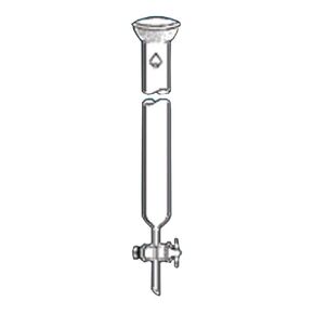 5872-13 Series 35/20 Epoxy Coated Flash Chromatography Column, 25 mm ID, 10" Length in Kuwait