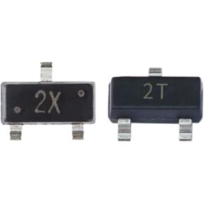 100PCS MMBT4401 2x SOT23 MMBT4401G MMBT4403 2N4403 2T SMD NPN T3 SOD323 (MMBT4403-SOT23) in Kuwait