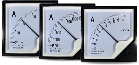 42c3 75mv Positive and Negative Ammeter 50a Dc Bidirectional 100a ± 200/300/800a 1Pcs(DC -30A to 30A) in Saudi Arabia