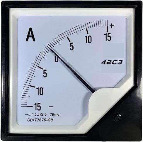42c3 75mv Positive and Negative Ammeter 50a Dc Bidirectional 100a ± 200/300/800a 1Pcs(DC -30A to 30A) in Saudi Arabia