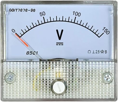 85C1-V DC Meter 1V 3V 5V 10V 15V 20V 30V 50V 75V 100V 150V 200V 250V 300V 450V 500V 600V 750V 1PCS (DC 50V) in Saudi Arabia
