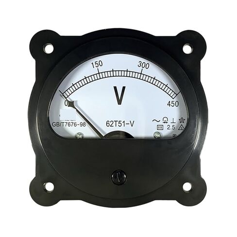 62T51 AC Voltmeter Frequency Meter 250V 300V 450V 500V 600VZ 45-55HZ 380V 220V Black Circular Hertz 1Pcs(45-55Hz 380V) in Saudi Arabia