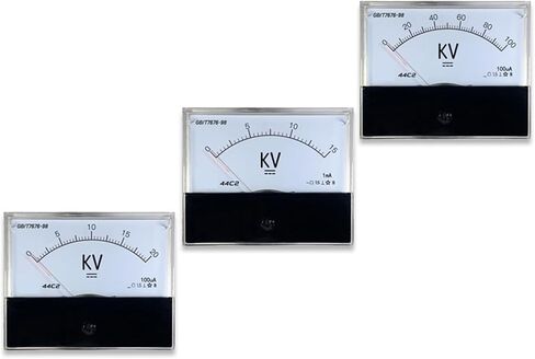 44c2 DC 15KV 100uA Voltmeter 5kV 10kV 20kV 30KV 50kV Distribution Resistance Measuring 1Pcs(50KV and Resistance) in Saudi Arabia