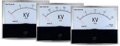 44c2 DC 15KV 100uA Voltmeter 5kV 10kV 20kV 30KV 50kV Distribution Resistance Measuring 1Pcs(50KV and Resistance) in Saudi Arabia
