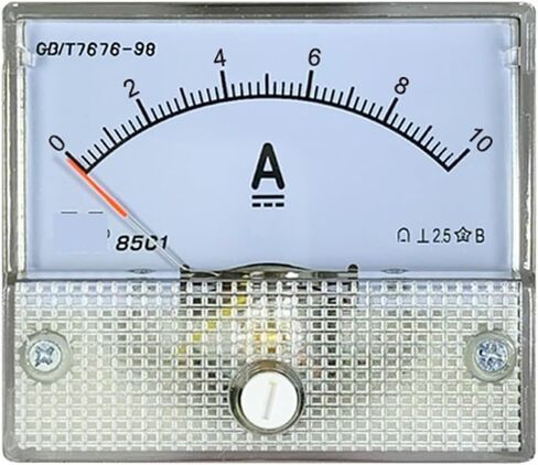 85C1-A DC Ammeter Milliammeter 50UA/200MA/1A/2A/3A/5A/10A/15A/20A AMP Direct Pointer Current 1PCs (DC 1A) in Saudi Arabia