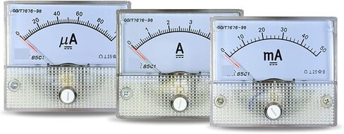 85C1-A DC Ammeter Milliammeter 50UA/200MA/1A/2A/3A/5A/10A/15A/20A AMP Direct Pointer Current 1PCs (DC 1A) in Saudi Arabia