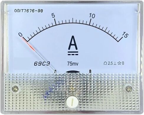 69c9-a DC Ammeter 1a, 2a, 3a, 5A, 10a, 50A and 400A Need to Use 75mv Pointer with Shunt 1Pcs(DC250A 75mv) in Saudi Arabia