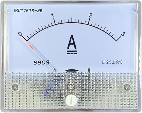 69c9-a DC Ammeter 1a, 2a, 3a, 5A, 10a, 50A and 400A Need to Use 75mv Pointer with Shunt 1Pcs(DC250A 75mv) in Saudi Arabia