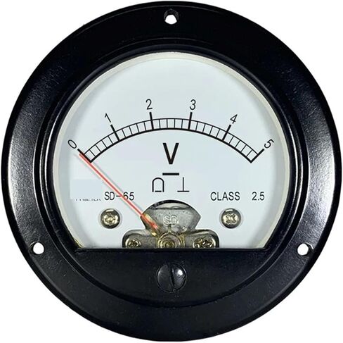 SD-65 DC Voltmeter DC5V 10V 15V 20V 30V 50V 150V DH65 1PCS (DC250V) in Saudi Arabia