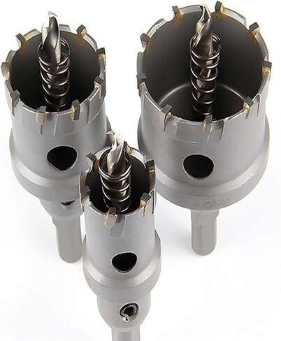 15-50mm Drill Bits for Steel Carbide Metal Cutter Tool Core Hole Saw Carbide Tip Thick Steel Plates Drilling 1Pcs(32mm) in Saudi Arabia