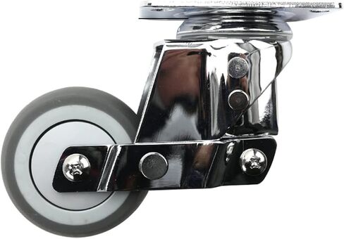 Silent Damping Universal Wheel with Spring Wheel Anti-Seismic Caster,for Heavy Equipment 1Pcs(with Brake,3 inch) in Saudi Arabia