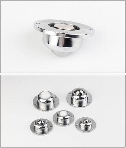 Heavy Duty 19 25 38 Precision Universal Ball Bearing Casters Wheel Round 3 Holes Transmission 1pcs(IA-25) in Saudi Arabia