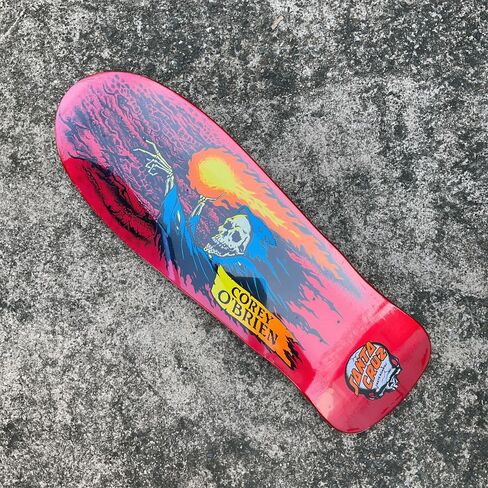 SANTA CRUZ Obrien Reaper Reissue 9.85in x 30in Skateboard Decks in Saudi Arabia