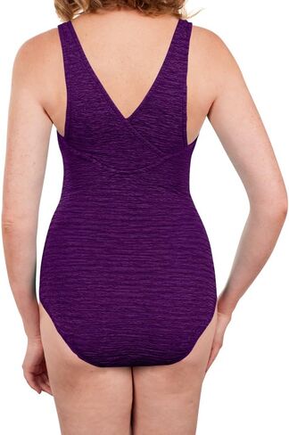 Krinkle Women's Cross Back D-Cup One One Clorine Swimsuit in Kuwait