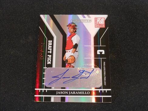 2004 DONROSS ELITE JASON JARAMILLO CARCOPT CARCE SUBLE SUBLIS in Saudi Arabia