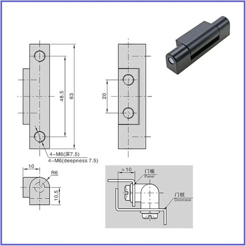 Load-Bearing Hinge Zinc Alloy XG02-157-3-1 XG02-157-3-2 1Pcs(XG02-157-3-1) in Saudi Arabia