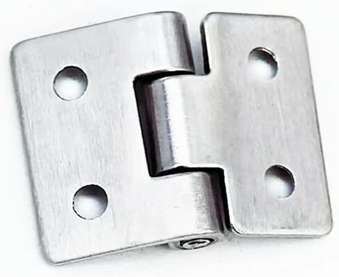 Flat Hinge 304 Stainless Steel Mirror Polished 1Pcs in Saudi Arabia