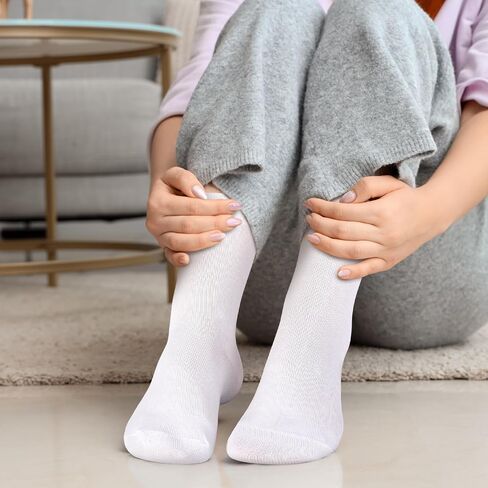 4 أزواج من النساء الجوارب الجوارب ذات الوزن الخفيف للوزن المشي لمسافات طويلة الجوارب امتصاص العرق في العجل للبالغين in Kuwait