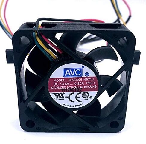 مروحة مقاومة للماء لـ AVC DAZA0515RCU 5CM 5015 ثلاجة مروحة DC 13.6V 0.20A in Kuwait