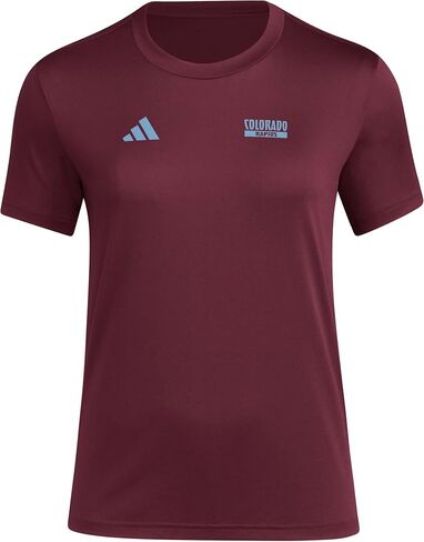 adidas Women's Colorado Rapids Local Warp Pre-Game Short Sleeve T-Shirt in Saudi Arabia