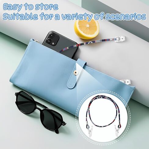 2 Pcs Folk Style Napkin Clip 18.5" Elder Dining Bib Clip Portable Bib Clips Lightweight Napkin Holder(Blue and Green) in Saudi Arabia