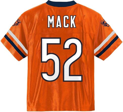 Outerstuff Khalil Mack Chicago Bears #52 Orange Youth Player Alternate Jersey in Saudi Arabia