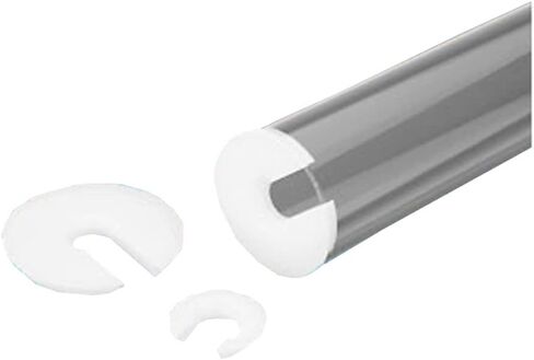5798-55 Series Safety Shield Without Cap, for Michel-Miller Chromatography Column, 57 mm ID, 60cm Length, Acrylic in Saudi Arabia