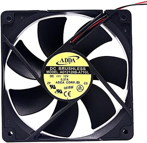 for ADDA AD1212HB-A71GL 12025 12CM DC12V Chassis Computer Mute Cooling Fan in Saudi Arabia