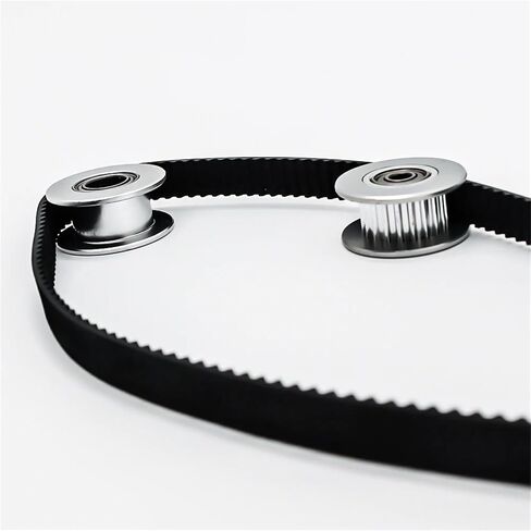 20 Teeth 2GT Idler Pulley Synchronous Wheel Bore 3/4/5/6/8mm with Bearing Belt Width 6/9/10/12/15mm 3D Printer GT2 Timing Pulley(Bore 3mm with Teeth,50pcs,9mm-Black) in Saudi Arabia