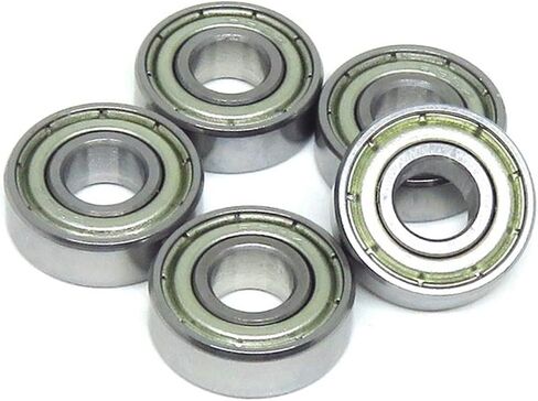 5pcs 696zz Bearing 6x15x5mm محمل كرة أخدود عميق تحمل 6 * 15 * 5mm 696 696z in Saudi Arabia