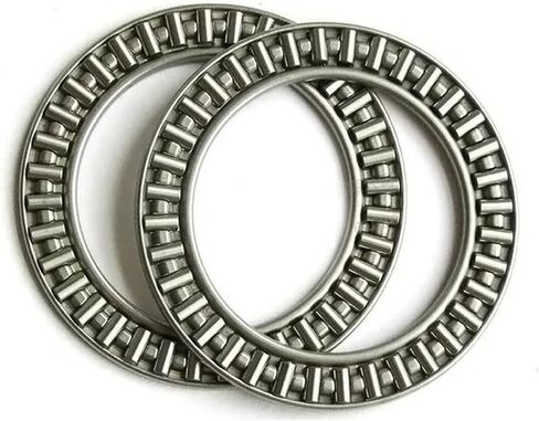 2Pcs Plane Thrust Needle Roller Bearings AXK0619/0821/1024/1226/1528/1730/2035/2542/3047/3552/4060/4565/5070/5578/+2AS(AXK4565) in Saudi Arabia
