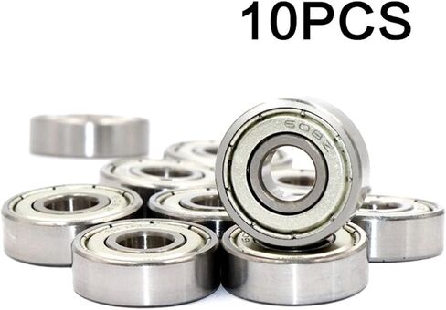 10Pcs Deep Groove Ball Bearing 698 699zz 2RS(698zz 8x19x6mm) in Saudi Arabia
