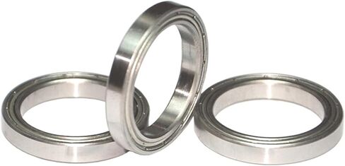 6800 6801 6802 6803 6804 6805 6806 6807 6808 6809 6810RS Gomma Sigillato Profondo Groove Cuscinetto A Sfere في Mini 1/2/20pcs (10pcs 6801-2rs) in Saudi Arabia