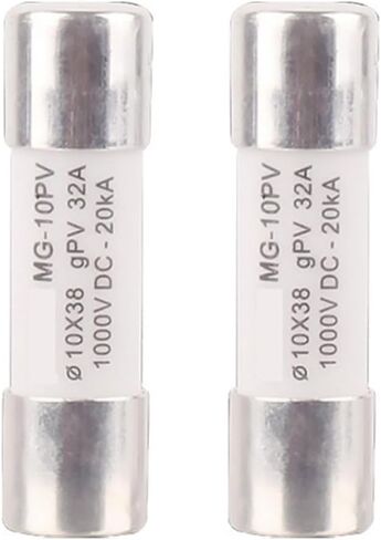 Fast Low Voltage PV-10 Combiner Box photovoltaic Fuse 1000Vdc/2A-32A DC Fuse 10x38(25A) in Saudi Arabia
