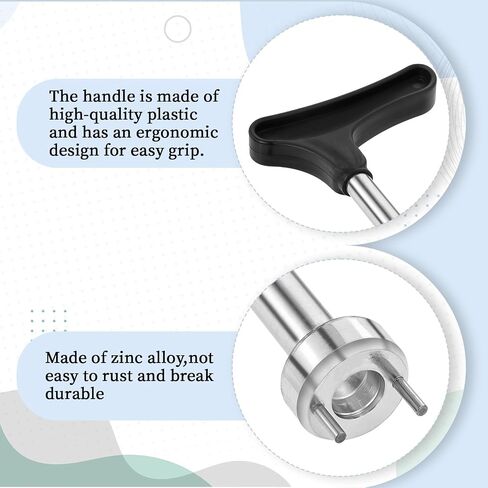 Golf Shoe Spikes Wrench, Stainless Steel Golf Shoe Spike Removal Tool with Comfortable Grip, Universal Golf Shoes Softspikes Remover, Golf Shoe Cleat Wrenches in Saudi Arabia