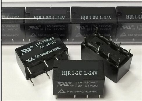 HJR1-2C-L-24V HJR1-2C-L-24VDC HJR 1-2C-L-24V HJR1-2C L-24V 24VDC DC24V 24V 2A DIP8 5Pcs in Saudi Arabia